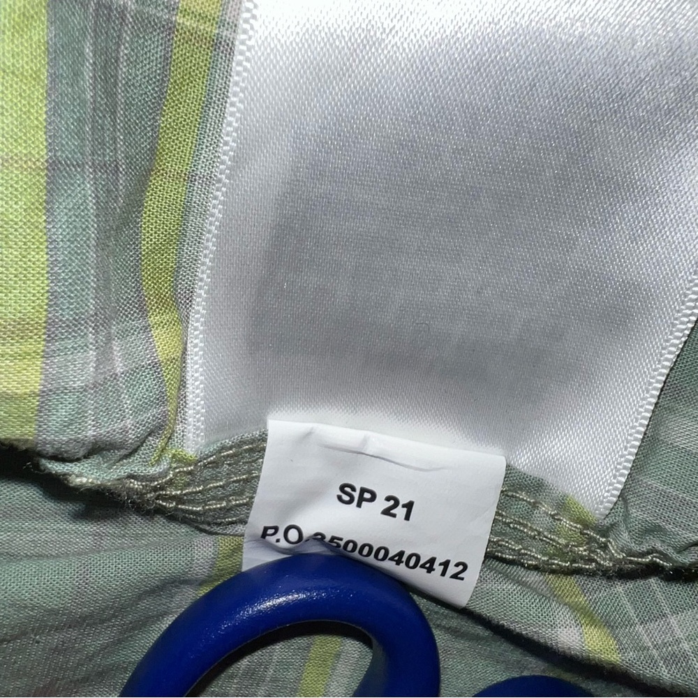 Carhartt Rugged Flex Olive Plaid Short Sleeve Button-Up Shirt - Picture 11 of 11
